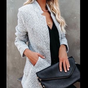 Women's Black Tweed Jacket